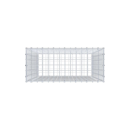 Gabion 100 cm x 70 cm x 30 cm (L x H x D), mesh size 5 cm x 5 cm, C-ring