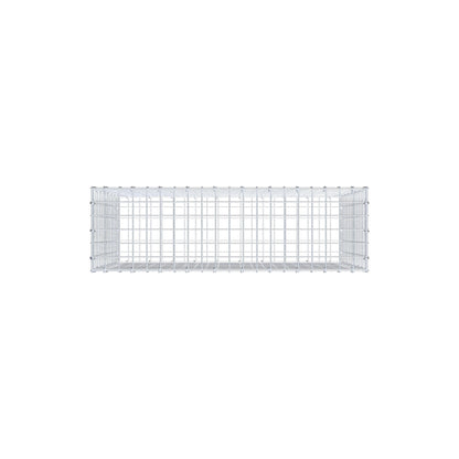 Gabion 100 cm x 70 cm x 30 cm (L x H x D), mesh size 5 cm x 5 cm, C-ring