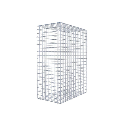 Gabion 100 cm x 70 cm x 40 cm (L x H x D), mesh size 5 cm x 5 cm, C-ring