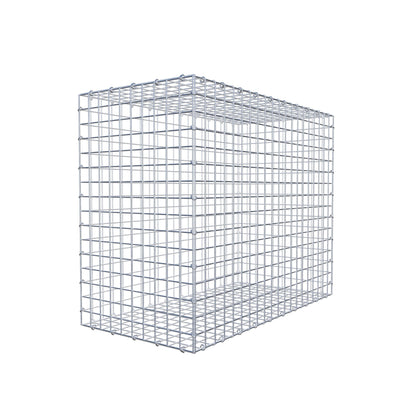Gabion 100 cm x 80 cm x 50 cm (L x H x D), maskstorlek 5 cm x 5 cm, C-ring