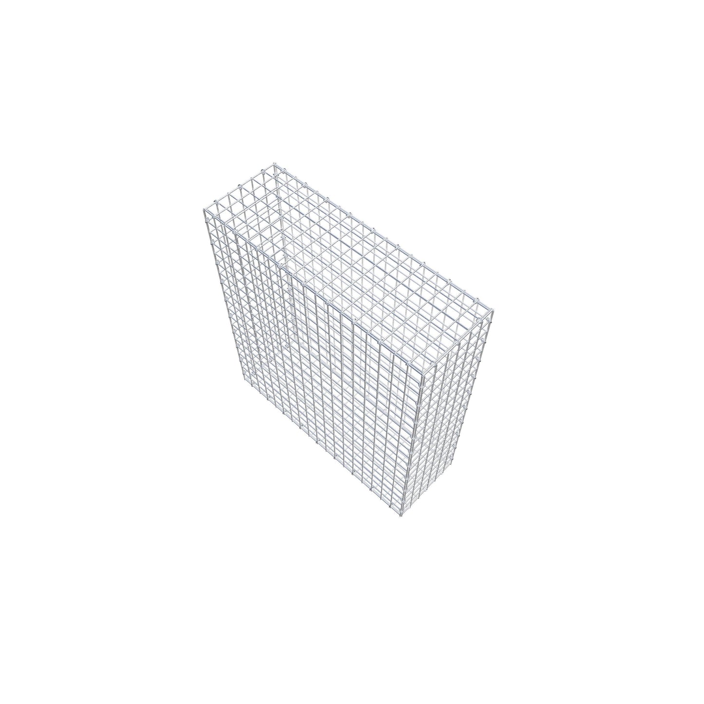 Gabion 100 cm x 90 cm x 30 cm (L x H x D), mesh size 5 cm x 5 cm, C-ring