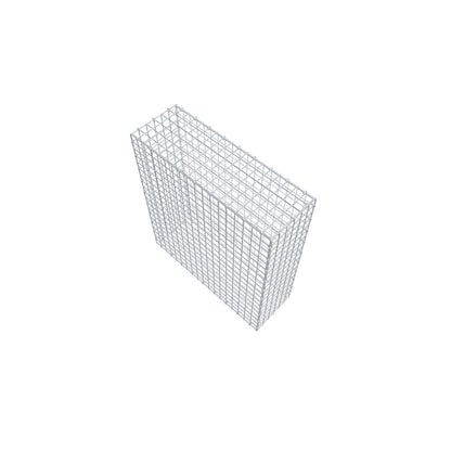 Gabion 100 cm x 90 cm x 30 cm (L x H x D), mesh size 5 cm x 5 cm, C-ring