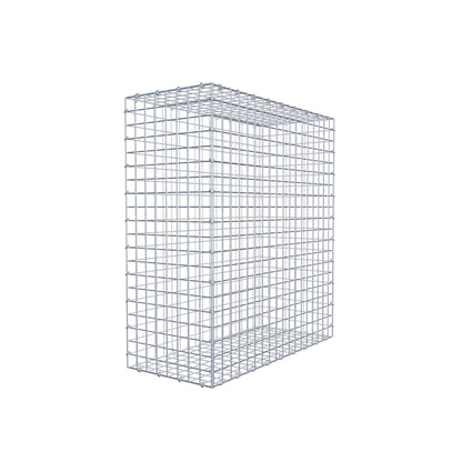 Gabion 100 cm x 90 cm x 40 cm (L x H x D), maskstorlek 5 cm x 5 cm, C-ring