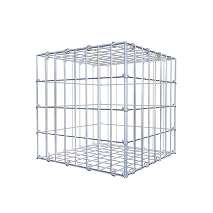Gabion 40 cm x 40 cm x 40 cm (L x H x D), maskestørrelse 5 cm x 10 cm, C-ring