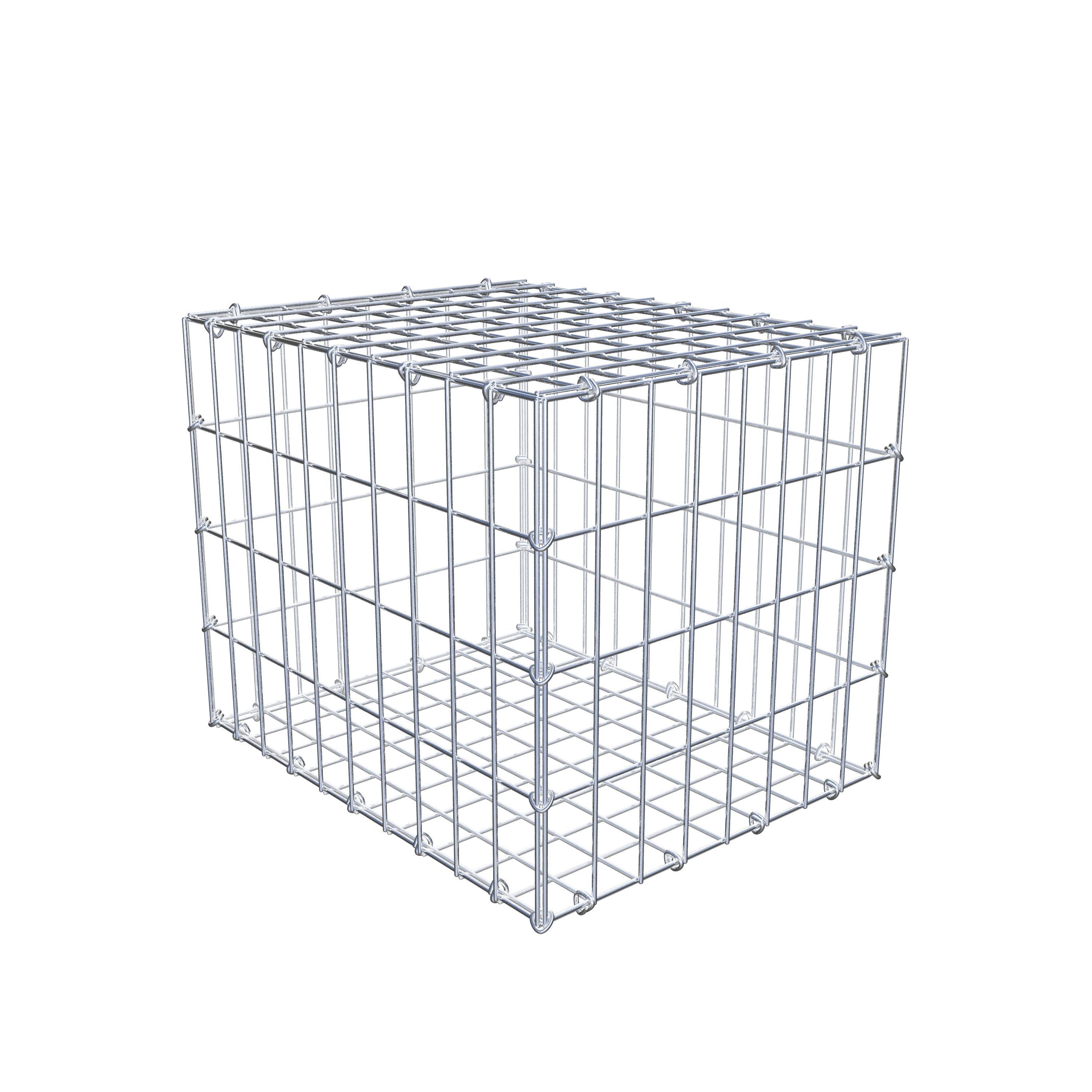 Gabion 50 cm x 40 cm x 40 cm (L x H x D), maskestørrelse 5 cm x 10 cm, C-ring