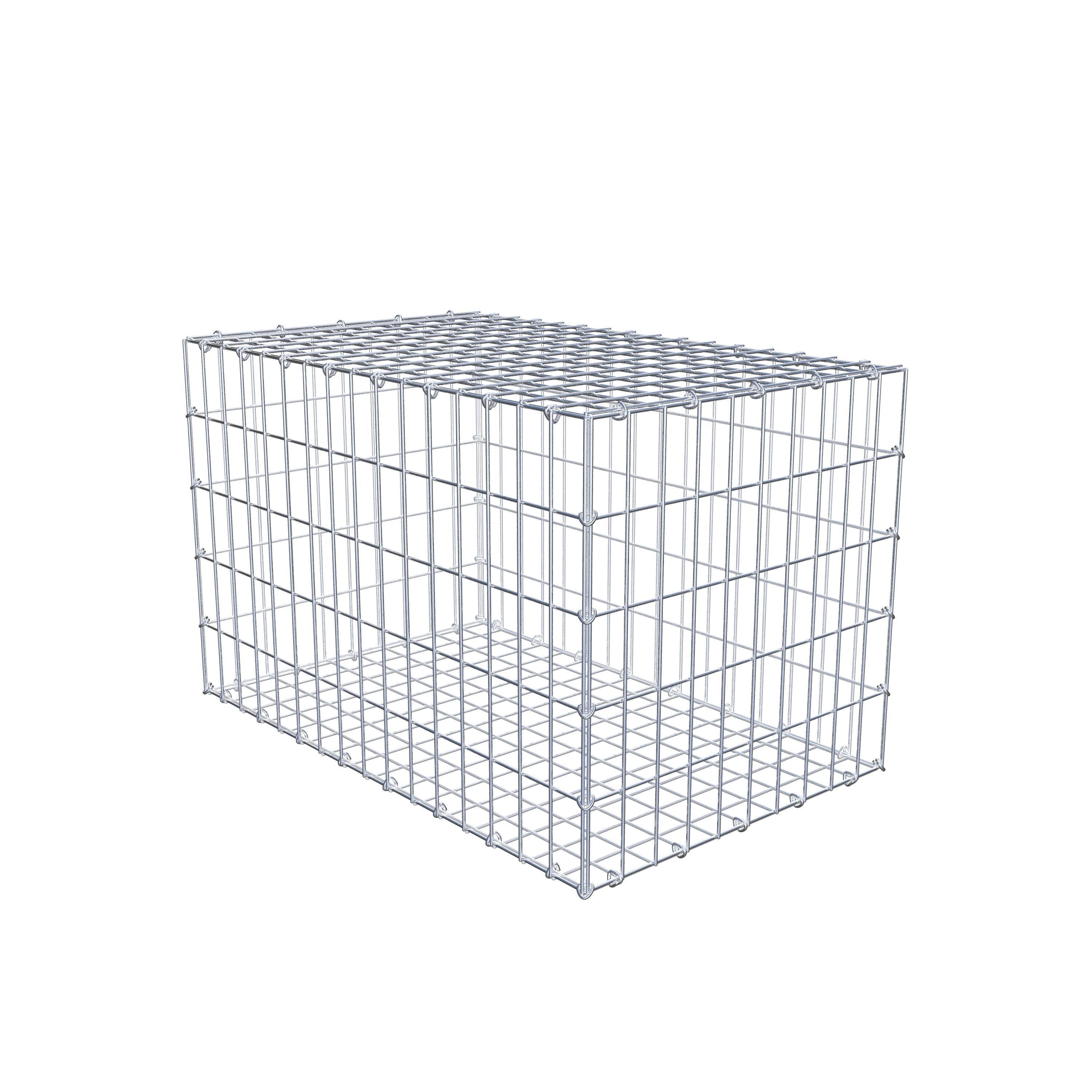 Gabion 80 cm x 50 cm x 50 cm (L x H x D), maskestørrelse 5 cm x 10 cm, C-ring