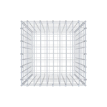 Gabion 80 cm x 50 cm x 50 cm (L x H x D), maskstorlek 5 cm x 10 cm, C-ring