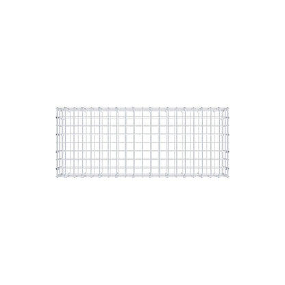 Gabion 100 cm x 20 cm x 40 cm (L x H x P), mailles 5 cm x 10 cm, anneau en C