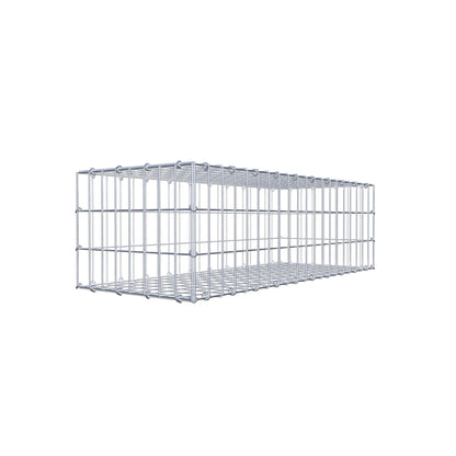 Gabione 100 cm x 30 cm x 40 cm (L x H x T), Maschenweite 5 cm x 10 cm, C-Ring