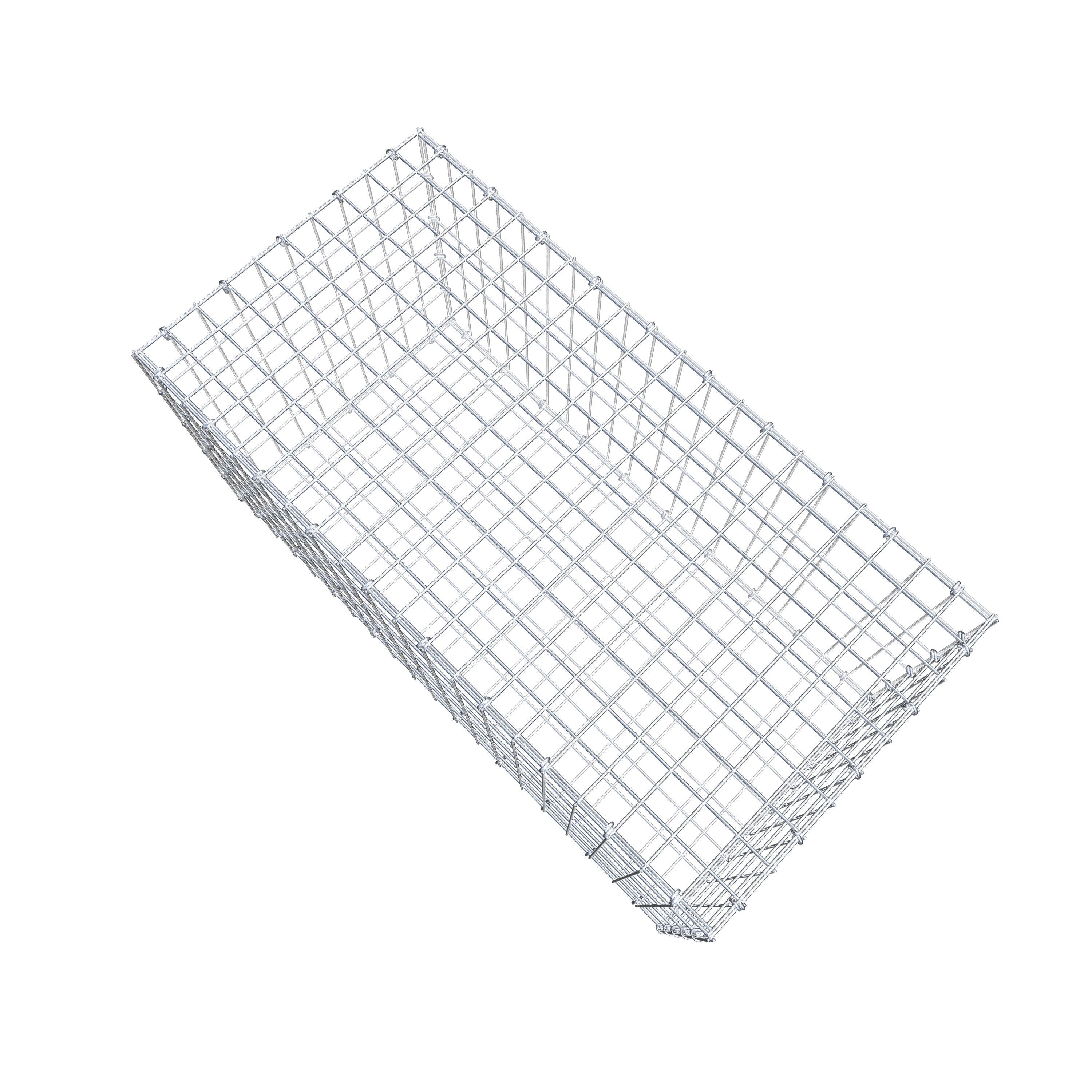 Gabion 100 cm x 50 cm x 50 cm (L x H x D), mesh size 5 cm x 10 cm, C-ring