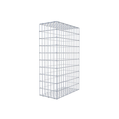 Gabbione 100 cm x 60 cm x 30 cm (L x H x P), maglia 5 cm x 10 cm, anello a C