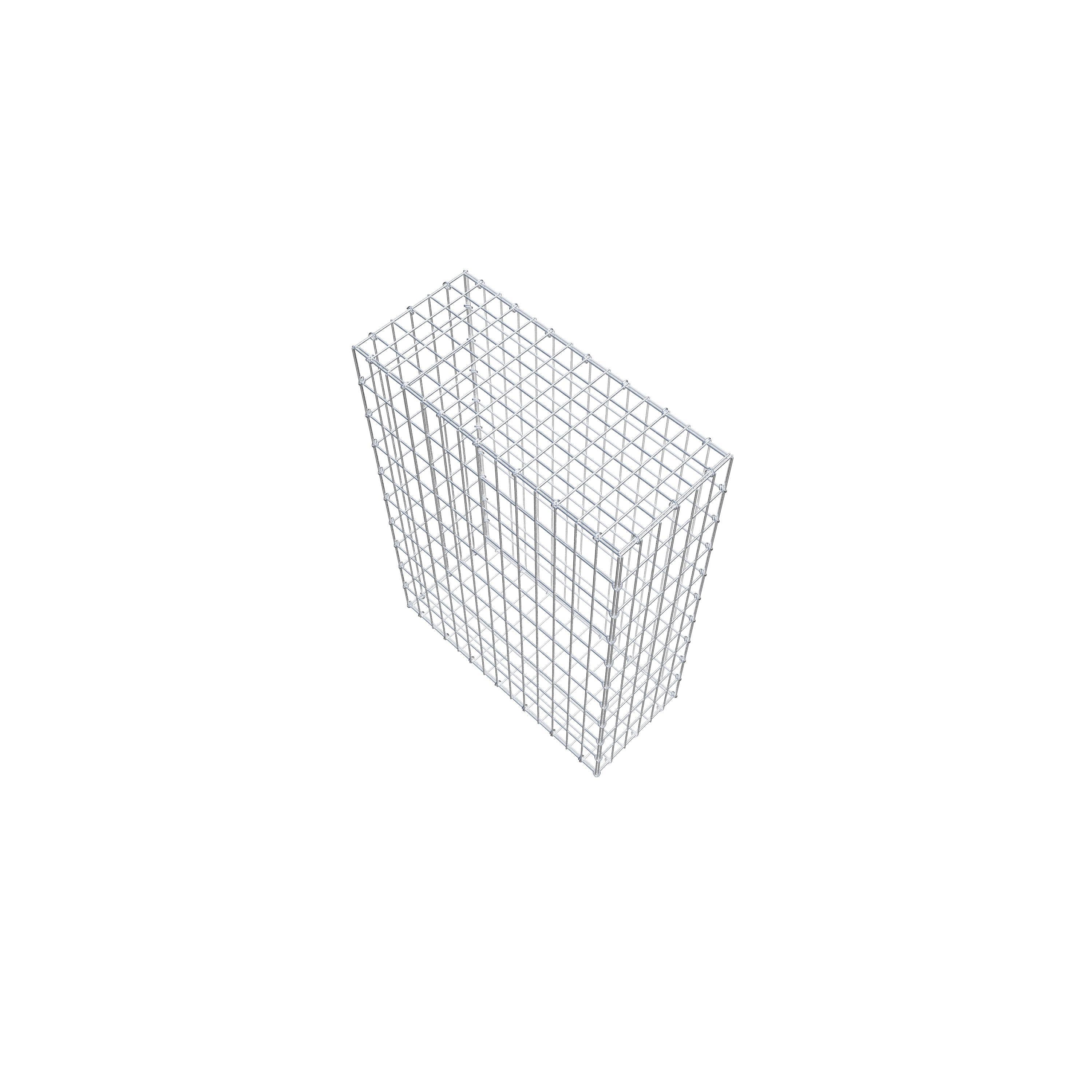 Gabion 100 cm x 70 cm x 30 cm (L x H x D), mesh size 5 cm x 10 cm, C-ring