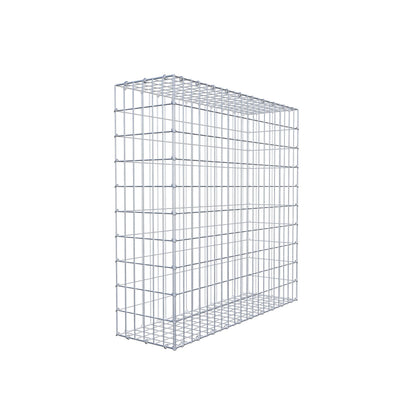 Gabion 100 cm x 100 cm x 30 cm (L x H x D), mesh size 5 cm x 10 cm, C-ring