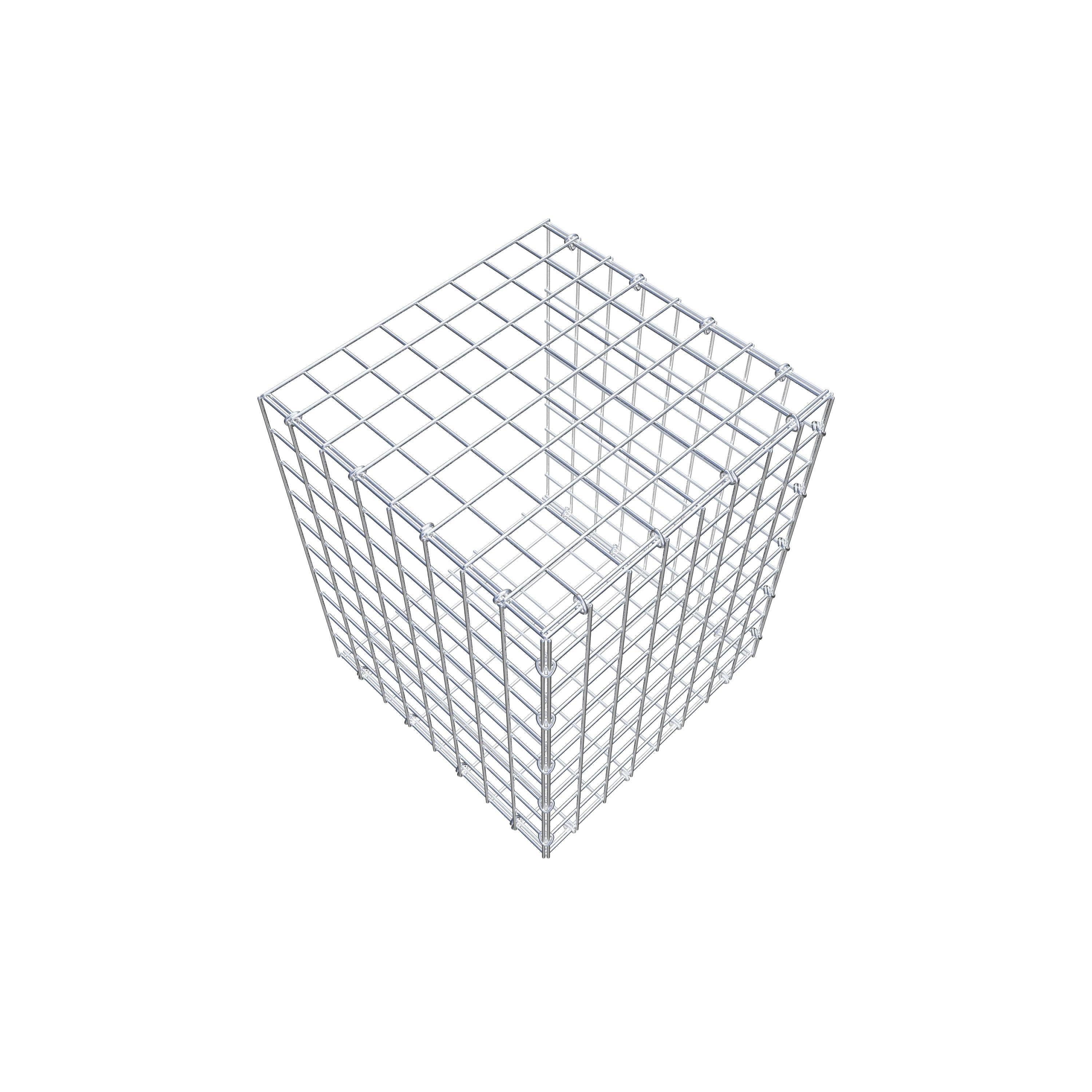 Pila adicional tipo 2 50 cm x 40 cm x 40 cm (L x A x P), malla 5 cm x 5 cm, anillo en C