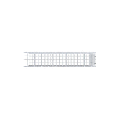 Mounted gabion type 2 100 cm x 60 cm x 20 cm (L x H x D), mesh size 5 cm x 5 cm, C-ring