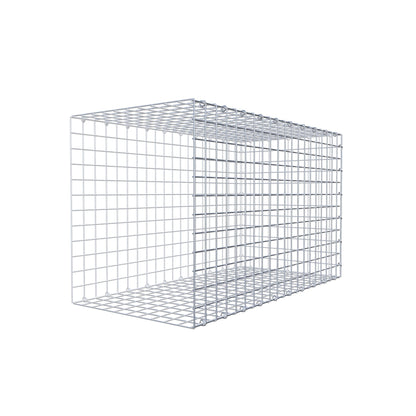 Monteret gabion type 2 100 cm x 60 cm x 50 cm (L x H x D), maskestørrelse 5 cm x 5 cm, C-ring