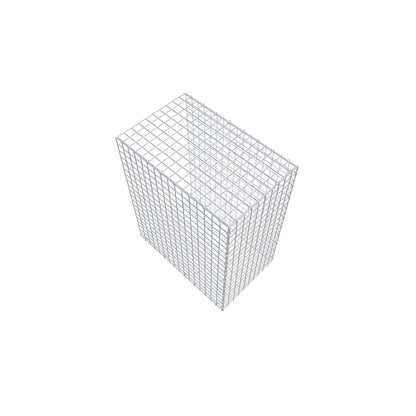 Gabbione aggiuntivo tipo 2 100 cm x 80 cm x 50 cm (L x A x P), maglia 5 cm x 5 cm, anello a C