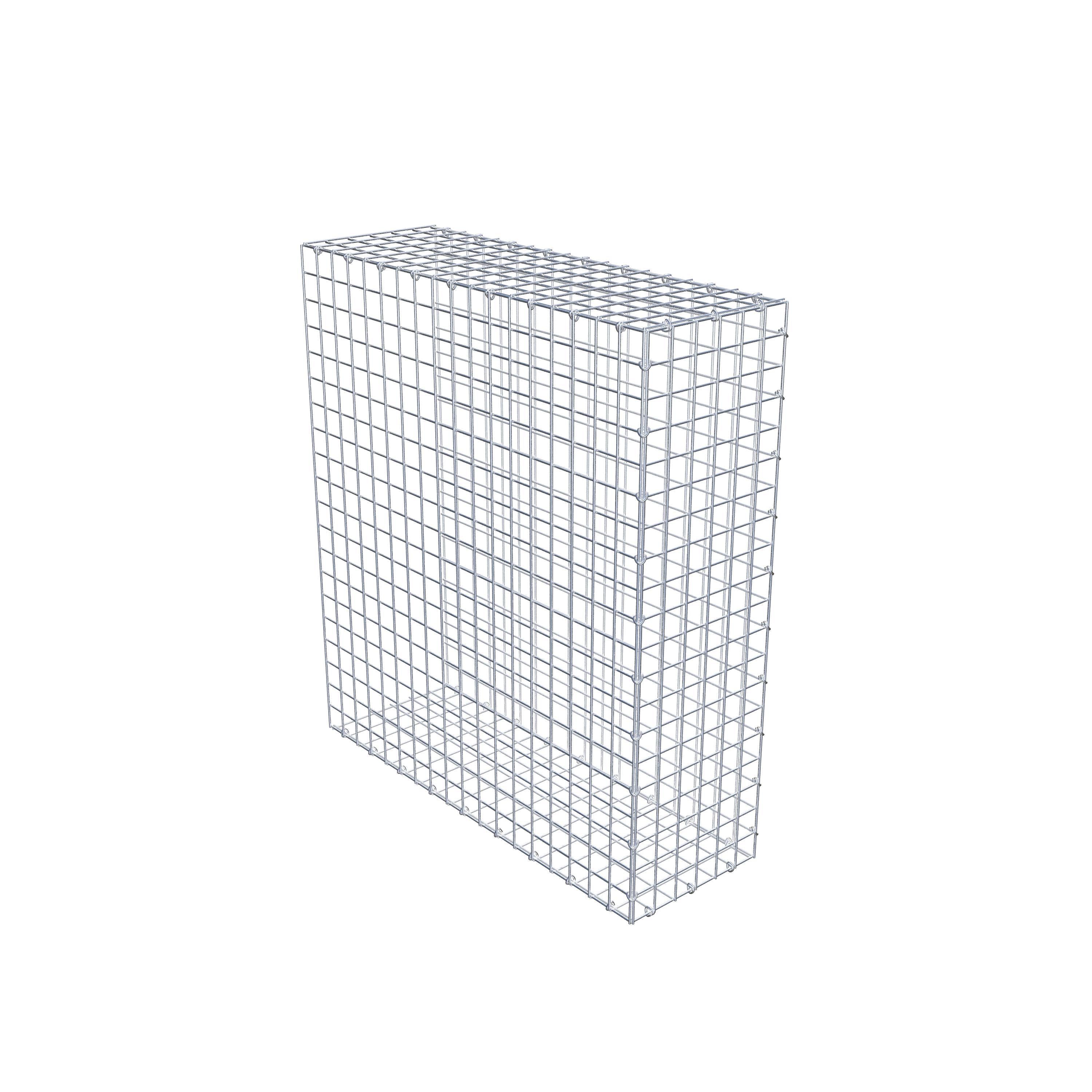 Schanskorf type 2 100 cm x 90 cm x 30 cm (L x H x D), maaswijdte 5 cm x 5 cm, C-ring