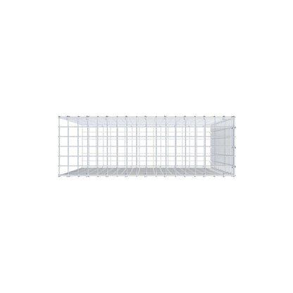 Mounted gabion type 2 100 cm x 90 cm x 30 cm (L x H x D), mesh size 5 cm x 5 cm, C-ring