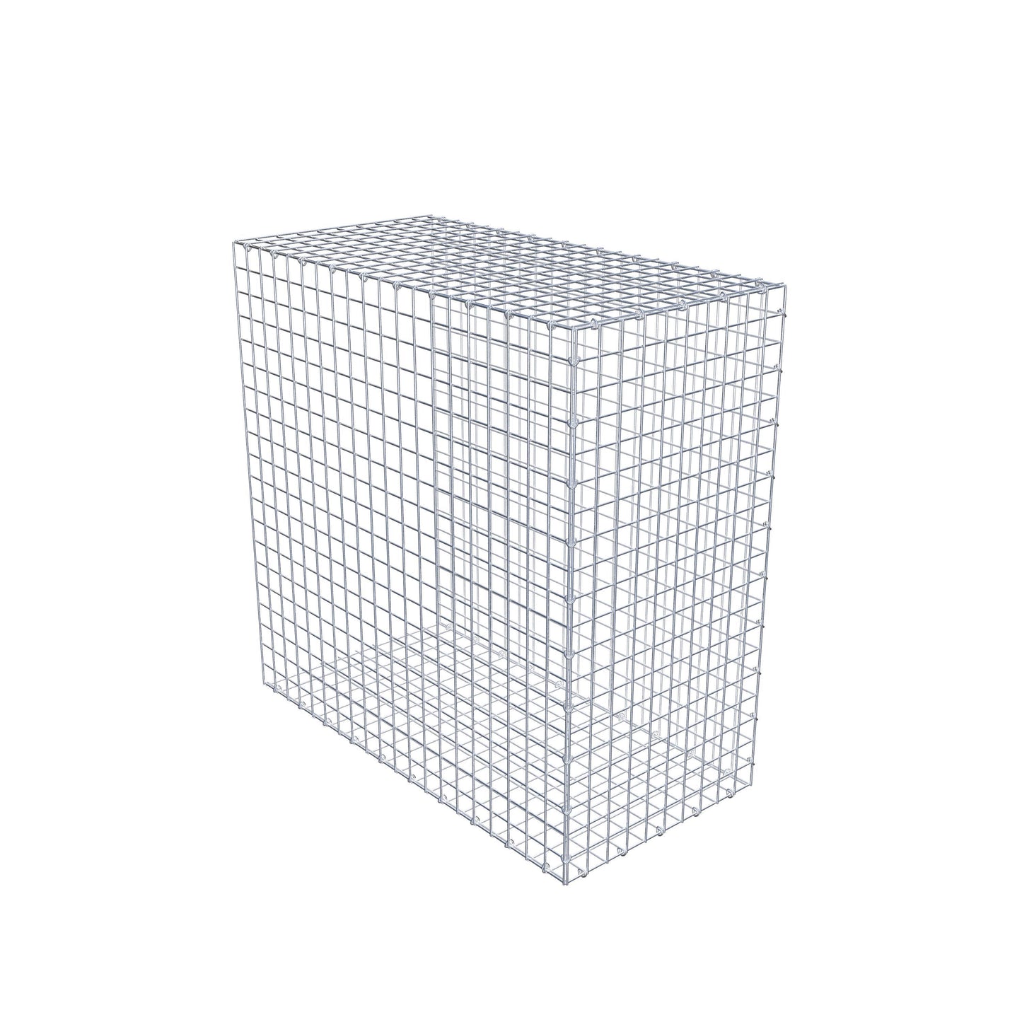 Gavión adicional tipo 2 100 cm x 100 cm x 50 cm (L x A x P), malla 5 cm x 5 cm, anillo en C