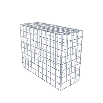 Anbaugabione Typ 3 50 cm x 40 cm x 20 cm (L x H x T), Maschenweite 5 cm x 5 cm, C-Ring