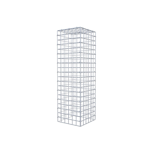 Monteret gabion type 3 100 cm x 30 cm x 30 cm (L x H x D), maskestørrelse 5 cm x 5 cm, C-ring