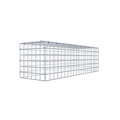 Monteret gabion type 3 100 cm x 30 cm x 30 cm (L x H x D), maskestørrelse 5 cm x 5 cm, C-ring