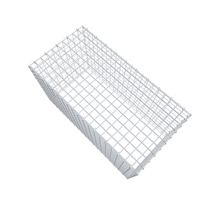 Mounted gabion type 3 100 cm x 60 cm x 50 cm (L x H x D), mesh size 5 cm x 5 cm, C-ring