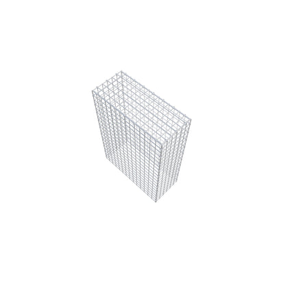 Monteret gabion type 3 100 cm x 70 cm x 30 cm (L x H x D), maskestørrelse 5 cm x 5 cm, C-ring