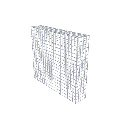 Mounted gabion type 3 100 cm x 90 cm x 20 cm (L x H x D), mesh size 5 cm x 5 cm, C-ring