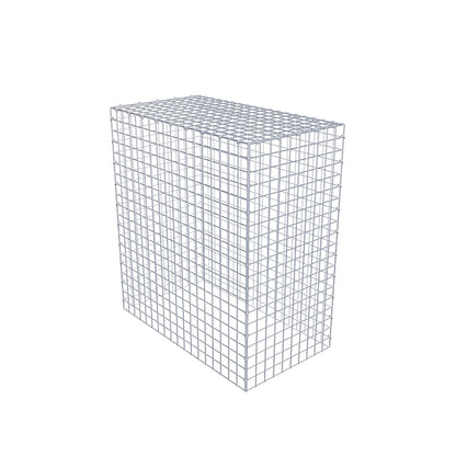 Monteret gabion type 3 100 cm x 90 cm x 50 cm (L x H x D), maskestørrelse 5 cm x 5 cm, C-ring