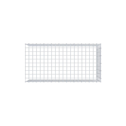 Add-on schanskorf type 4 100 cm x 40 cm x 50 cm (L x H x D), maaswijdte 5 cm x 5 cm, C-ring
