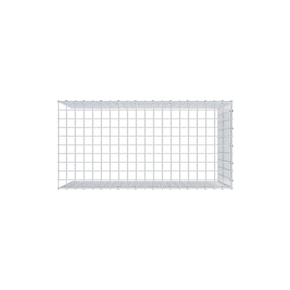 Anbaugabione Typ 4 100 cm x 60 cm x 50 cm (L x H x T), Maschenweite 5 cm x 5 cm, C-Ring