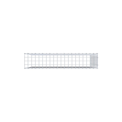 Add-on schanskorf type 4 100 cm x 80 cm x 20 cm (L x H x D), maaswijdte 5 cm x 5 cm, C-ring