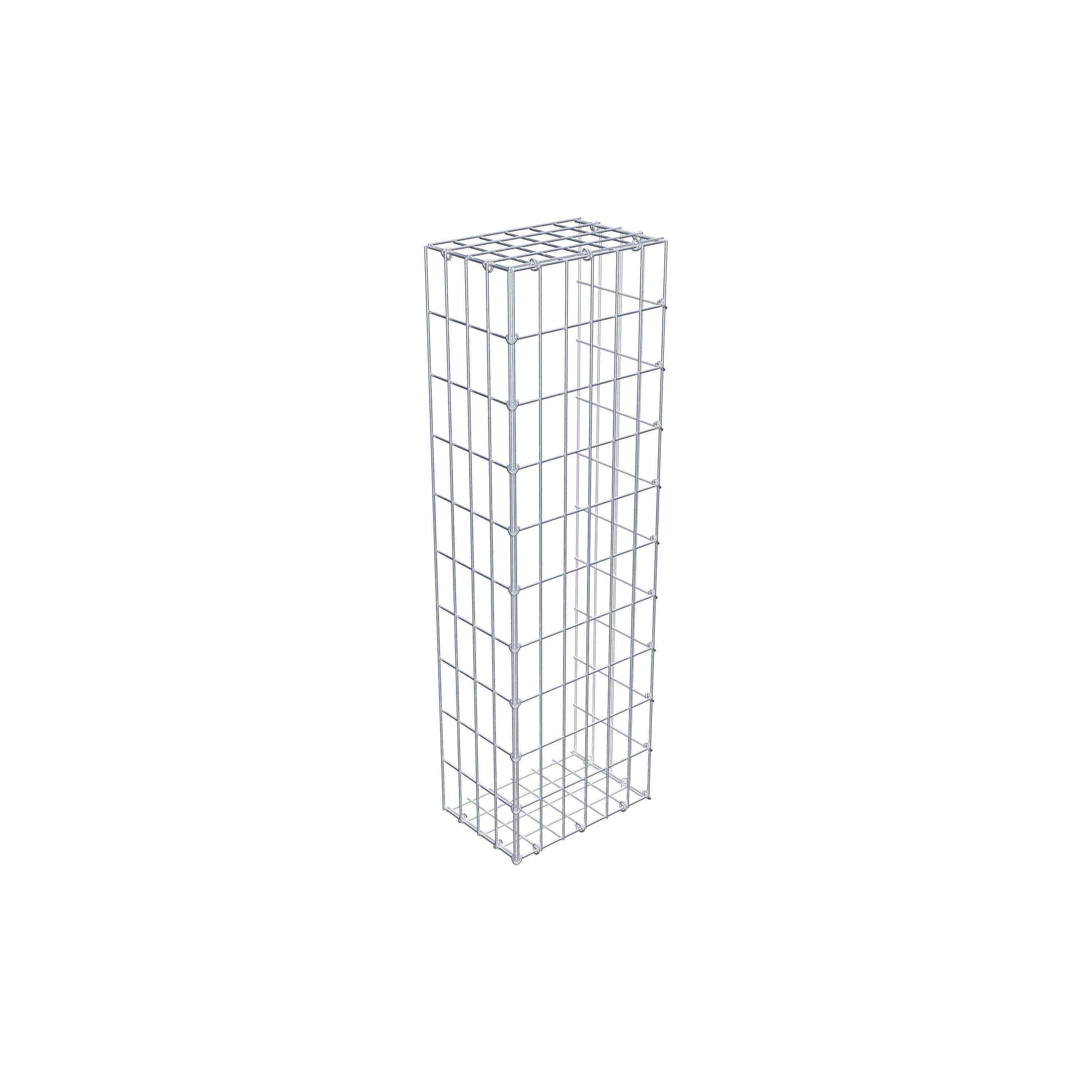 Pila adicional tipo 2 100 cm x 20 cm x 30 cm, malla 5 cm x 10 cm, anillo en C