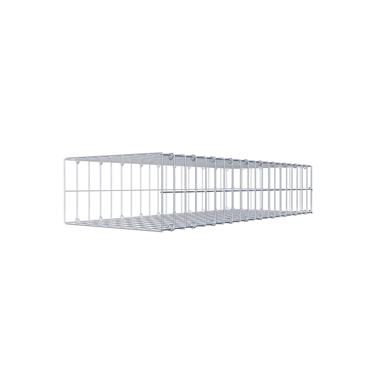 Pile aggiuntivo tipo 2 100 cm x 20 cm x 40 cm, maglia 5 cm x 10 cm, anello a C