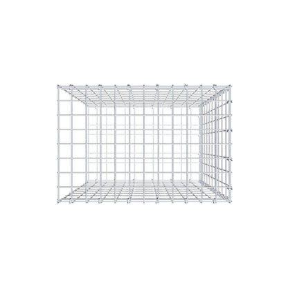 Anbaugabione Typ 2 100 cm x 60 cm x 40 cm, Maschenweite 5 cm x 10 cm, C-Ring