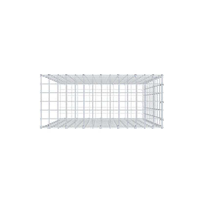 Pile aggiuntivo tipo 2 100 cm x 70 cm x 30 cm, maglia 5 cm x 10 cm, anello a C