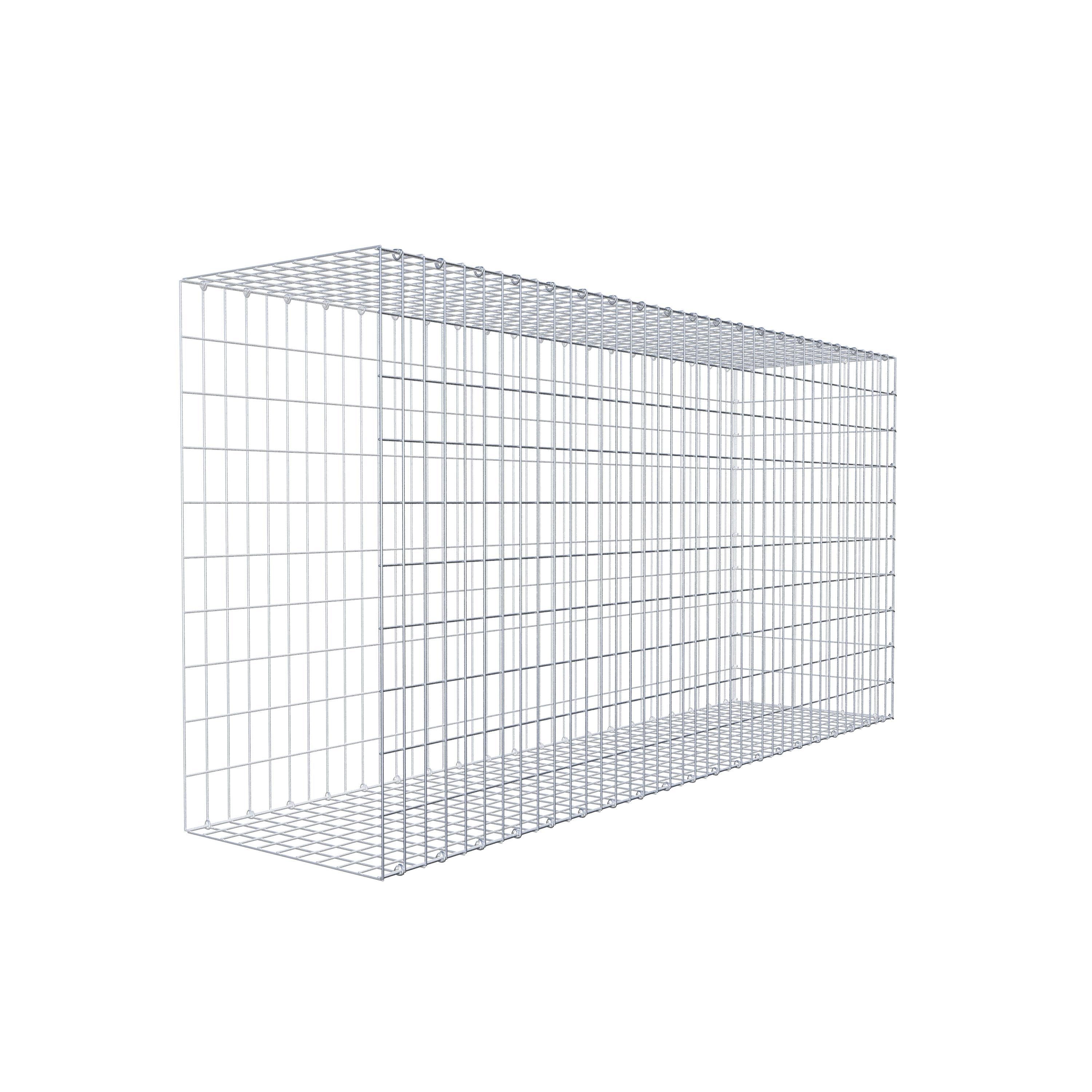 Add-on schanskorf type 2 200 cm x 100 cm x 50 cm, maaswijdte 5 cm x 10 cm, C-ring