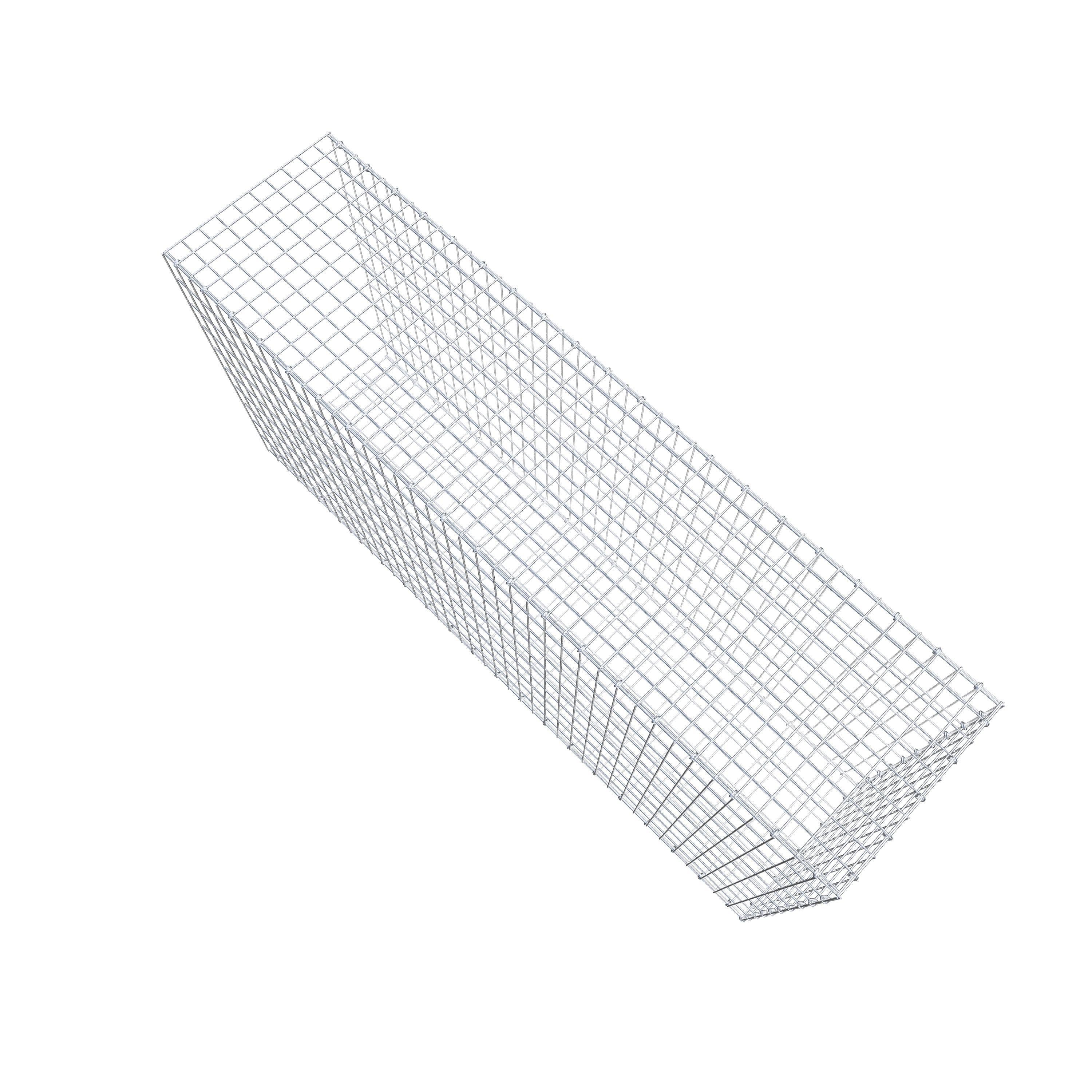 Add-on schanskorf type 2 200 cm x 100 cm x 50 cm, maaswijdte 5 cm x 10 cm, C-ring