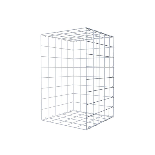 Tilläggspåle typ 2 80 cm x 50 cm x 50 cm (L x H x D), maskstorlek 10 cm x 10 cm, C-ring