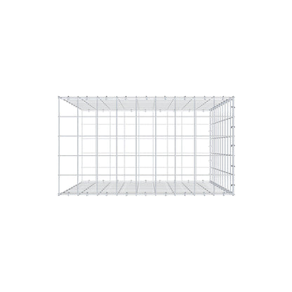 Add-on schanskorf type 2 100 cm x 90 cm x 50 cm (L x H x D), maaswijdte 10 cm x 10 cm, C-ring