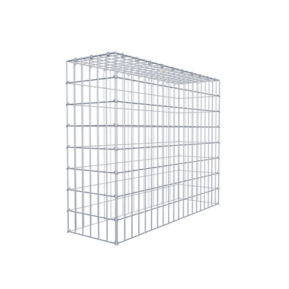 Anbaugabione Typ 3 100 cm x 80 cm x 30 cm (L x H x T), Maschenweite 5 cm x 10 cm, C-Ring