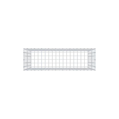 Anbaugabione Typ 3 100 cm x 80 cm x 30 cm (L x H x T), Maschenweite 5 cm x 10 cm, C-Ring