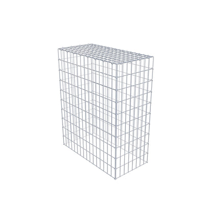 Type 3 oplegkorf 100 cm x 80 cm x 40 cm (L x H x D), maaswijdte 5 cm x 10 cm, C-ring