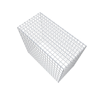 Mounted gabion type 3 100 cm x 90 cm x 50 cm (L x H x D), mesh size 5 cm x 10 cm, C-ring