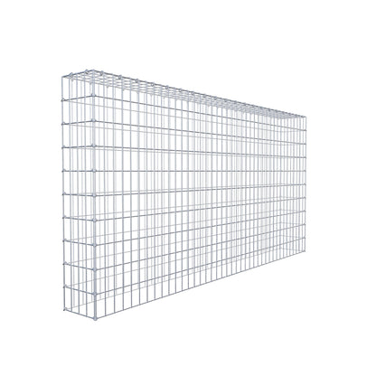 Anbaugabione Typ 3 200 cm x 100 cm x 20 cm (L x H x T), Maschenweite 5 cm x 10 cm, C-Ring