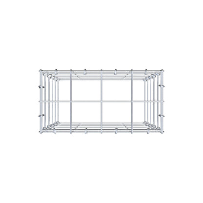 Pila adicional tipo 3 50 cm x 40 cm x 20 cm (L x A x P), malla 10 cm x 10 cm, anillo en C