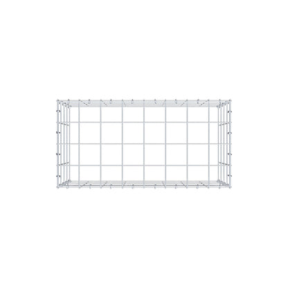 Monteret gabion type 3 80 cm x 40 cm x 40 cm (L x H x D), maskestørrelse 10 cm x 10 cm, C-ring