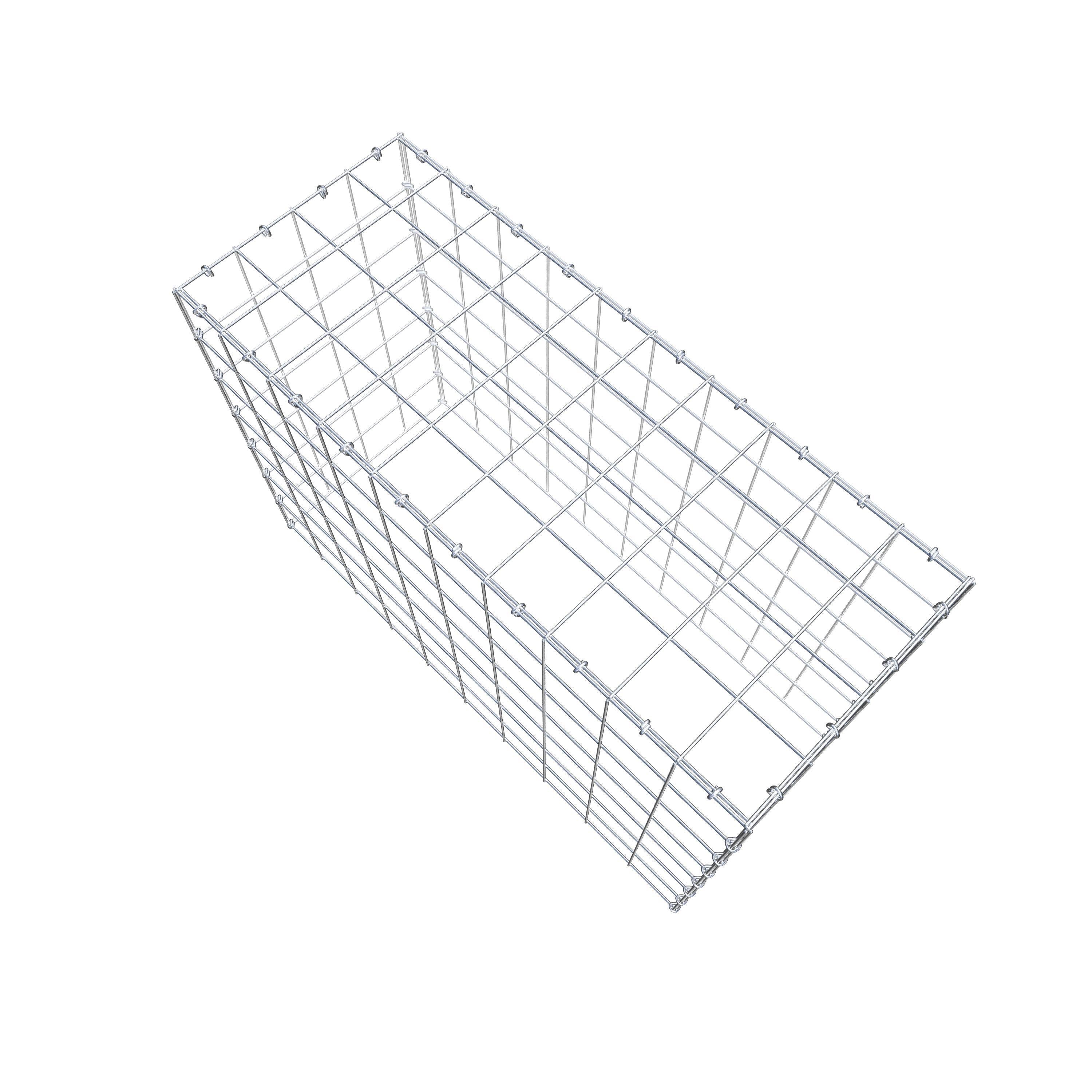 Pile aggiuntivo tipo 3 100 cm x 70 cm x 40 cm (L x H x P), maglia 10 cm x 10 cm, anello a C